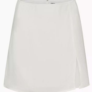 Sunday Best Tatiana Skirt High-waisted mini slit skirt